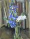 Delphinium and Daffodils